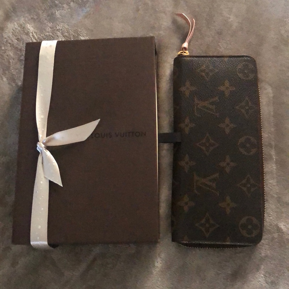 Authentic,  monogram canvas wallet